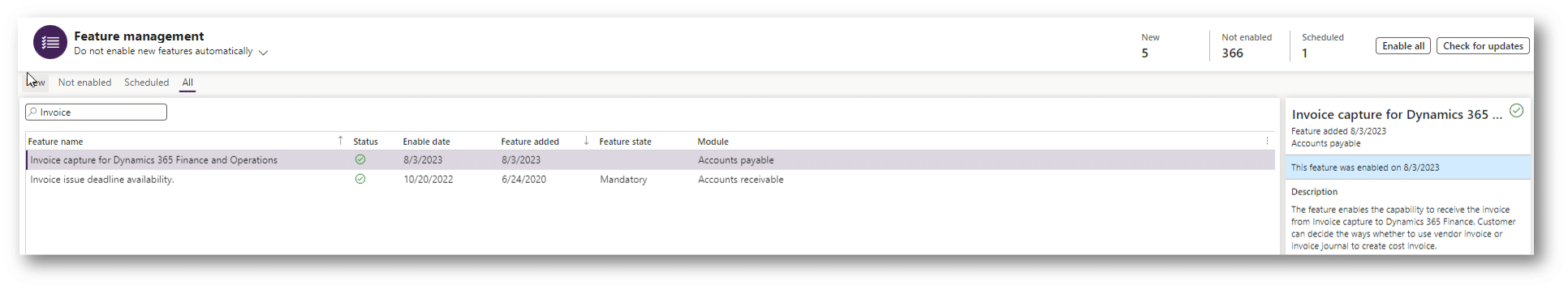 D365 AP Automation implementation process