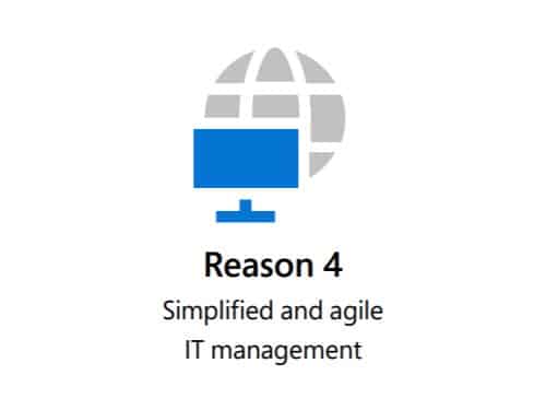 Reason 4 for Microsoft 365 upgrade: simplified and agile IT management