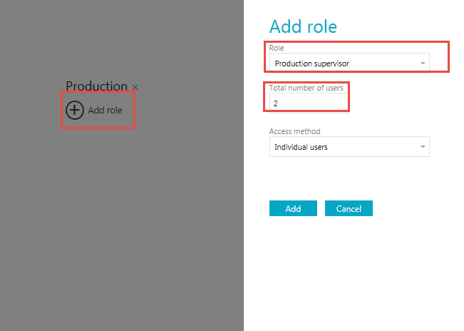 role screen