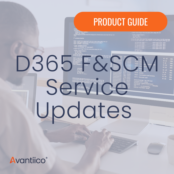 Dynamics 365 Finance &SCM Service Update Guides