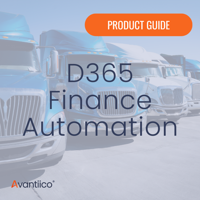 Microsoft D365 Finance Fixed Assets Automation