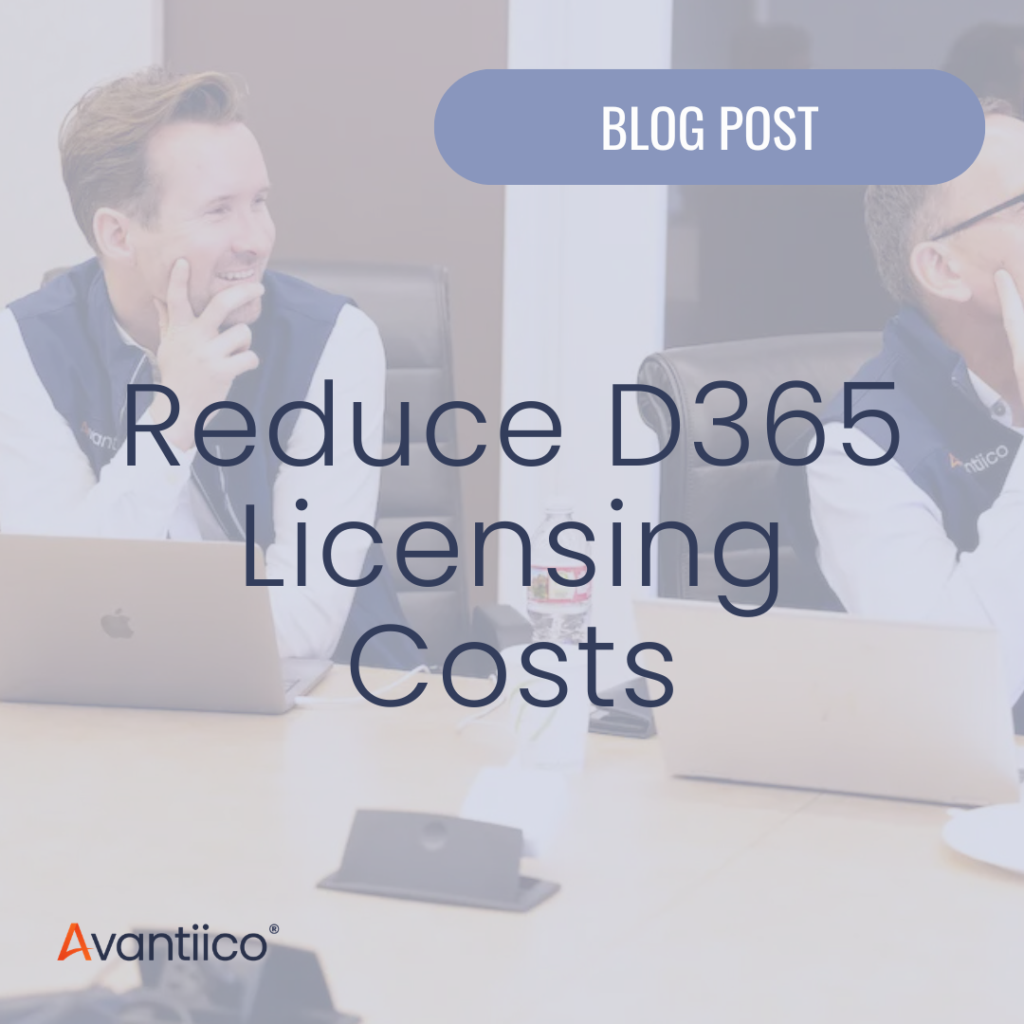A cover image for an article about how to reduce D365 F&SCM licensing costs from wasteful license consumption.