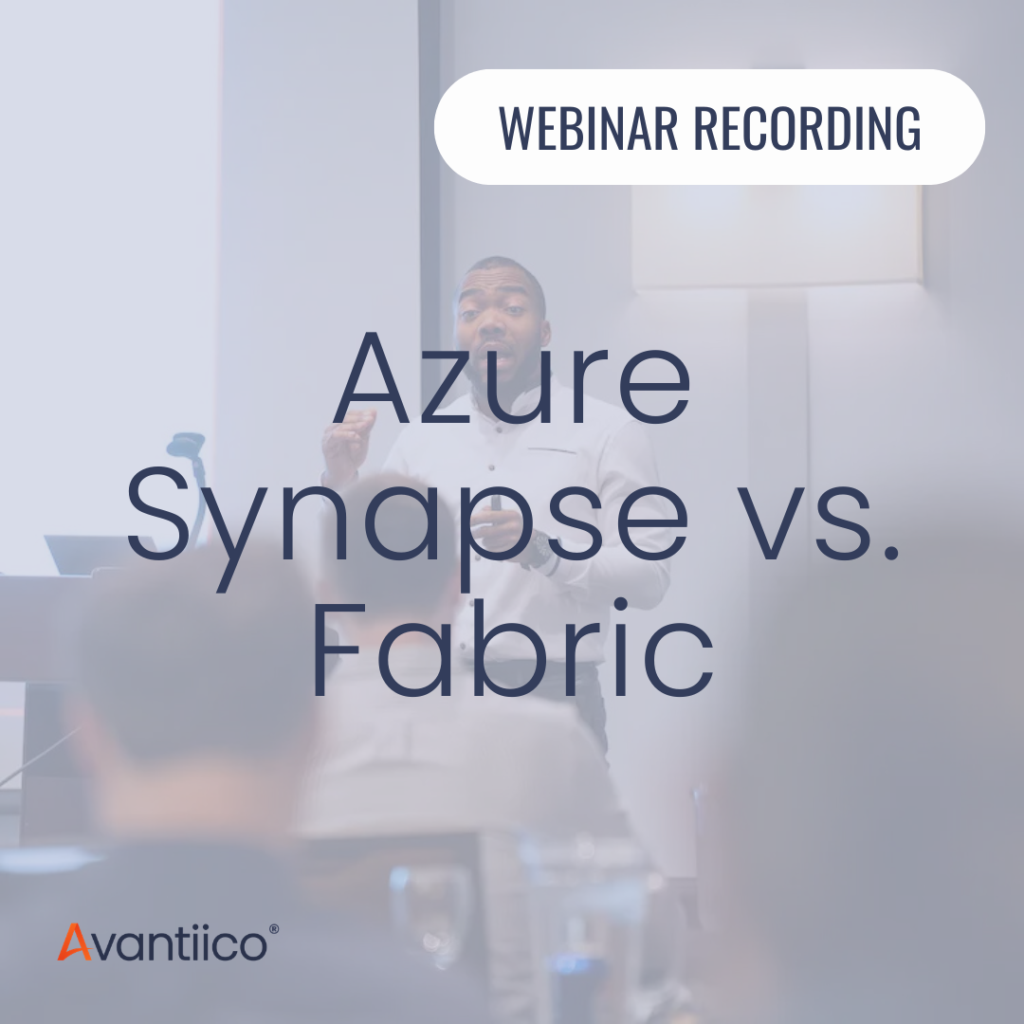 A cover image for the page that holds our on-demand Azure Synapse vs. Fabric webinar gated asset.