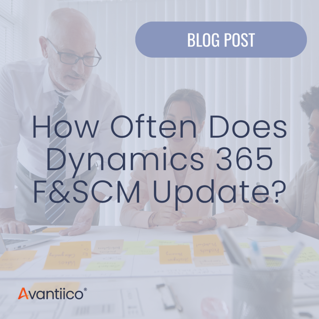 A cover or feature image for an article that answers the question, How often does Dynamics 365 update?