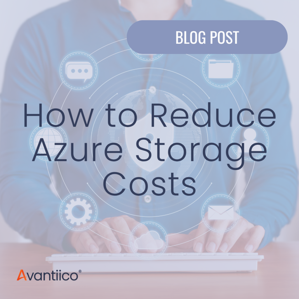 A featured image for an article about how to reduce Azure storage costs.