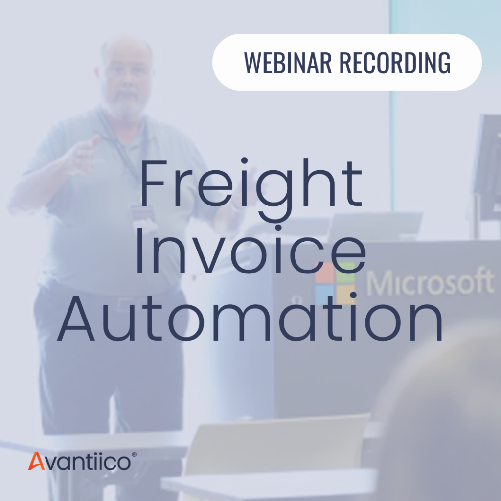 On-Demand FIA Webinar: How to Simplify Freight Invoice Reconciliation in Dynamics 365 Finance (Hosted with MSDW)