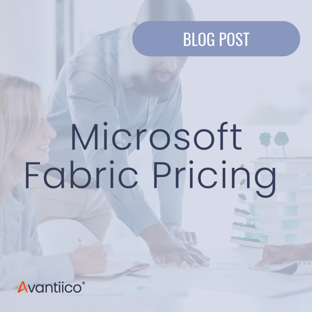 A cover image for an article that details the most essential Microsoft Fabric pricing guide business leaders like you need in 2027 and beyond.
